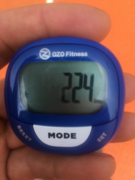 ozo fitness sc2 digital - the ozo, in an average adult male hand, for size reference.