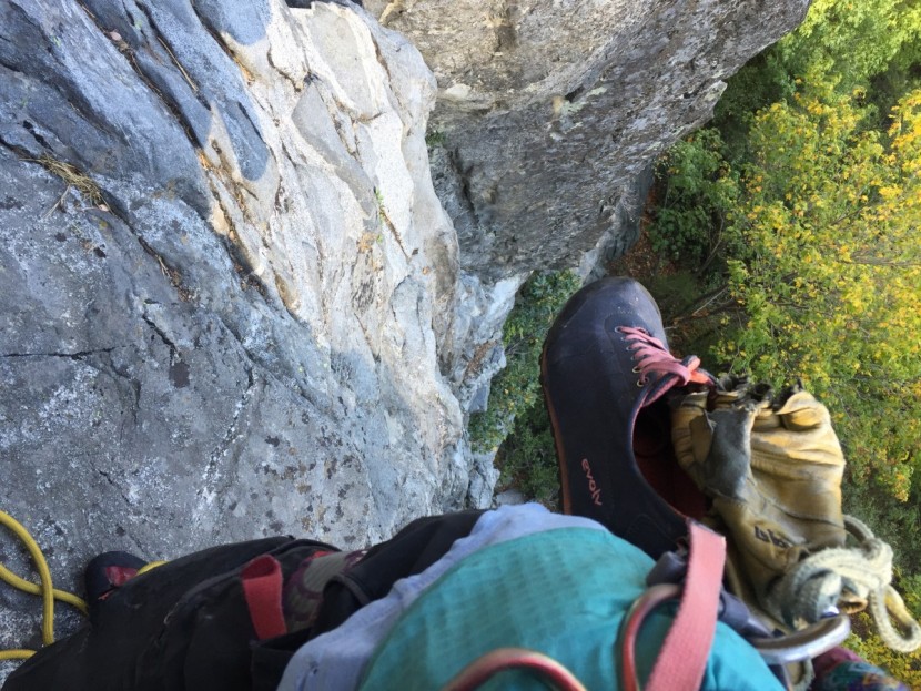 evolv cruzer psyche for women - the cruzer psyche clipped to our harness for a day on yosemite&#039;s...