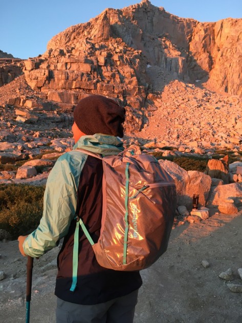 patagonia lightweight black hole cinch 20l - despite the lack of hip belt this pack was comfortable on the...