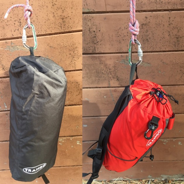 trango ration - the trango ration with and without the removable haul cover.