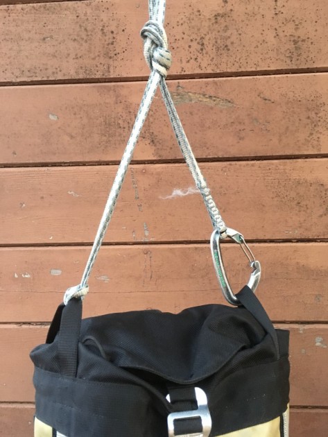 metolius mescalito - if you want to haul this bag you'll need a sling or some cord to...