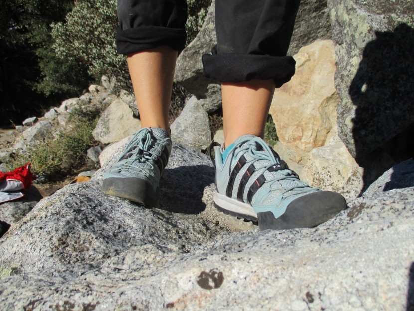 adidas outdoor terrex solo for women - we found a great cragging shoe in the terrex solo.