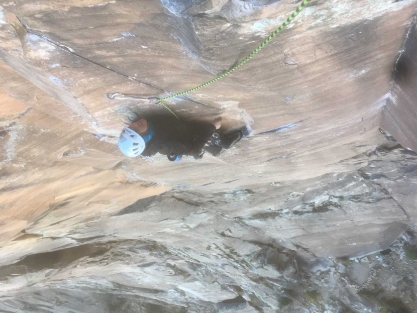 climbing helmet - a little extra room under your helmet for a beanie or balaclava is...