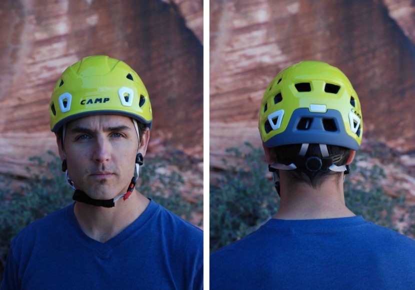 camp usa storm - we liked the looks and profile of this helmet, and the extra ounce...