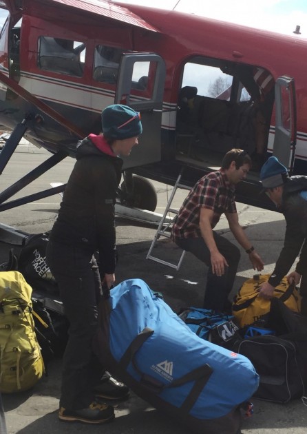 black diamond speed 50 - heading on to the pika glacier for some alpine climbing in little...