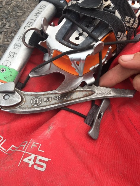 arc&#039;teryx alpha fl 45 - we had no issues with the shock cord getting cut, but it was on our...