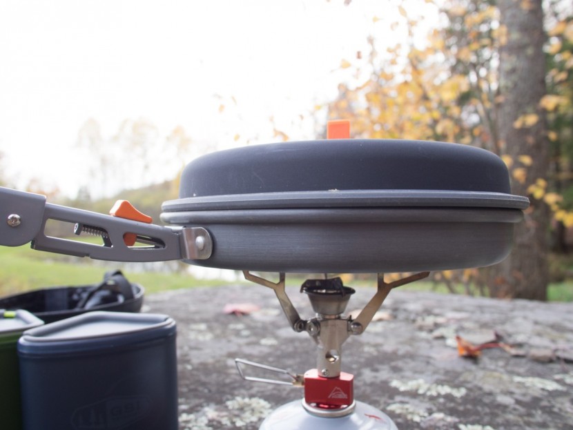 gsi outdoors pinnacle backpacker - for true gourmet camp cooking, a lidded frying pan is crucial. gsi...