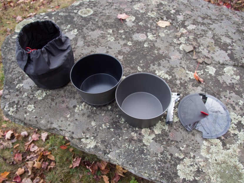 primus primetech 2.3l pot set - all the components of the simple and immaculate primus primetech...