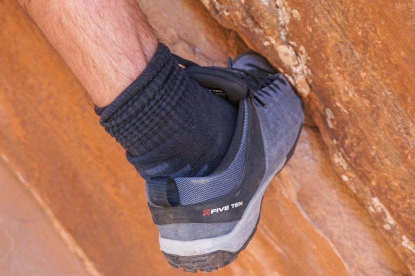 five ten guide tennie - leather uppers and a relatively low profile make this shoe great in...