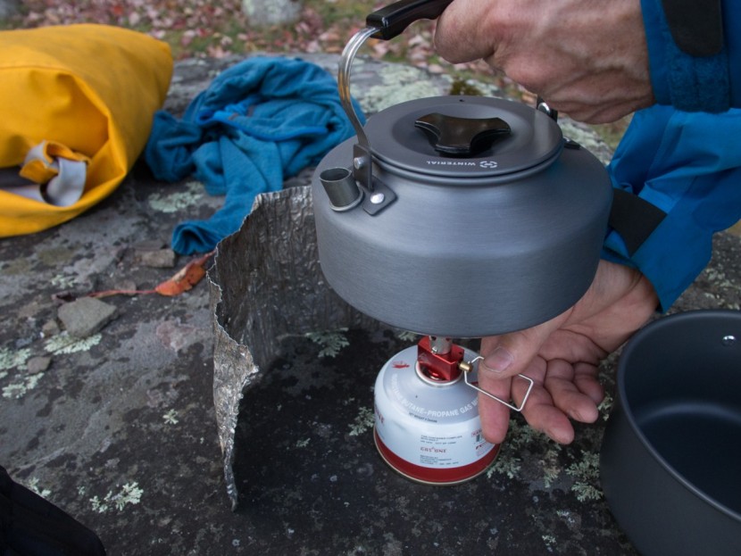 winterial 11 piece camping set - the kettle included with the winterial set is welcome, efficient...