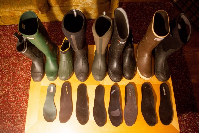 the amount and quality of insole in each boot makes a huge difference.