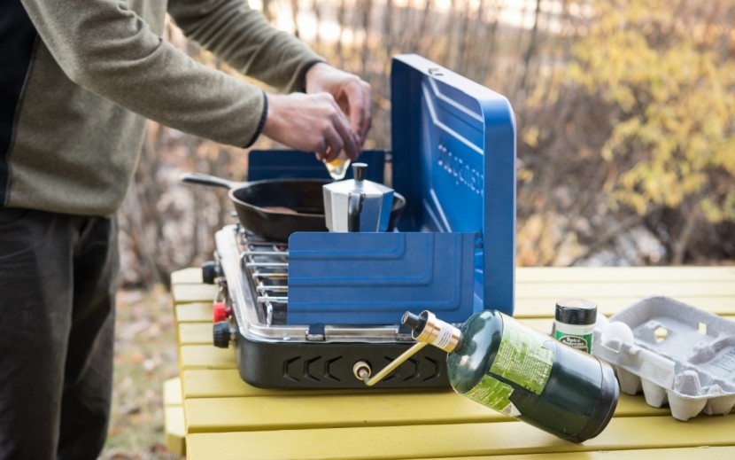 stansport outfitter series 2-burner - setup is as easy as with any compact stove. as with all stoves in...