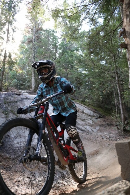 troy lee designs d3 carbon mips - the troy lee designs d3 in action.