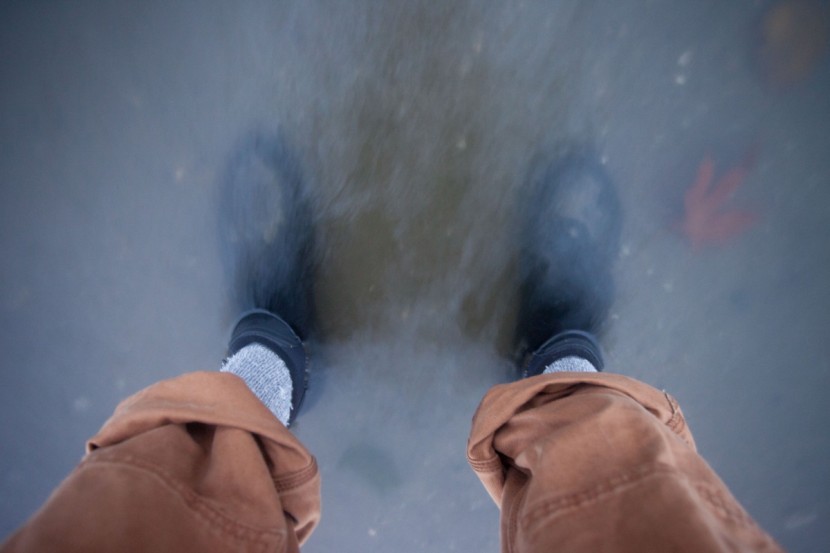 rain boots men - a dangerous game to play&hellip; one splash and we&#039;ve got a soggy sock...