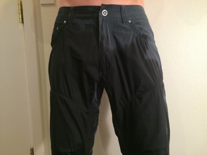 kuhl kontra air - made of mostly cotton, with no dwr coating applied, the kontra air...