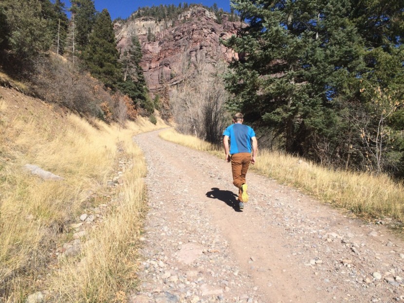 mountain hardwear hardwear ap pant - running uphill in the sun to test hiking pants side-by-side for...