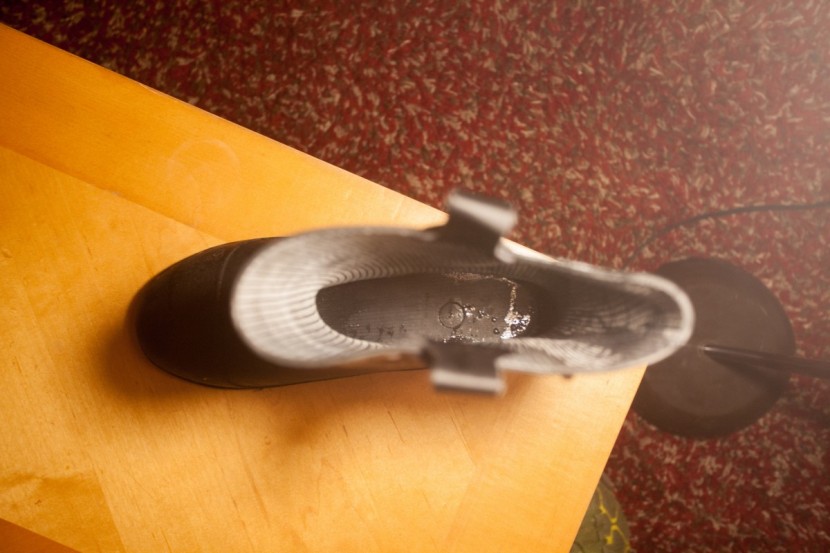 rk waterproof rubber sole - there&#039;s no insole down there, just hard plastic.