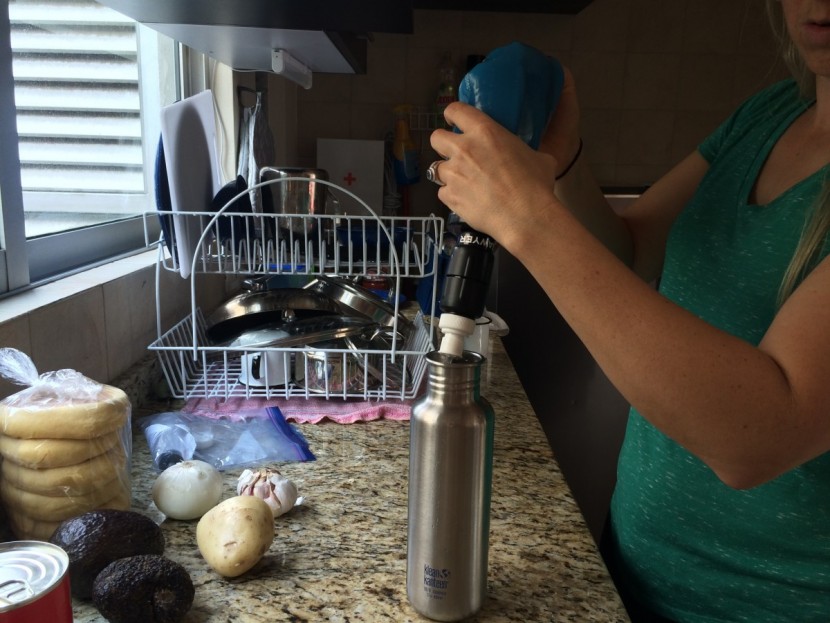 sawyer s2 foam - we used the s2 to filter water from the tap at our bnb in mexico city.