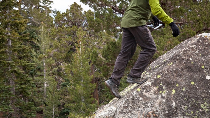 keen targhee iii low - scrambling up steeper rock slabs is where the targhee iii meets its...