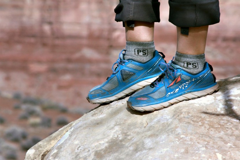 people's merino wool - the merino sock is comfortable and perfect hiking in warm weather...