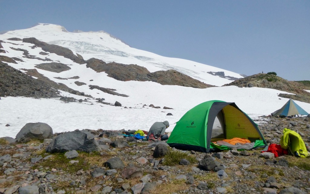 4 season tent - the black diamond ahwahnee (shown here) was the most versatile...