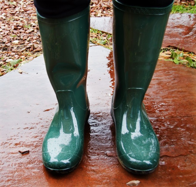 rain boots womens - taller boots typically give better protection.