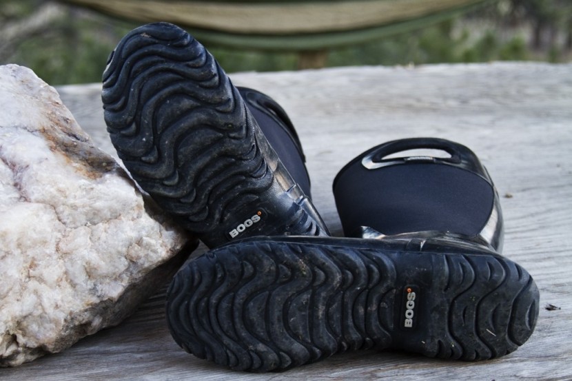 bogs north hampton tall for women - the shallow tread of the women's north hampton solid, which was...