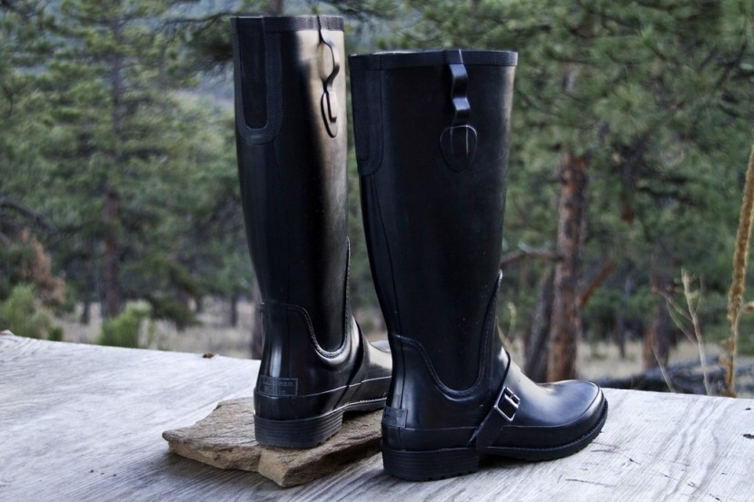 l.l. bean wellies tall for women - despite high weather protection and style, the rubber on the wellies...