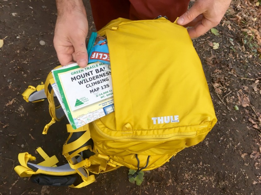 thule versant 70 - besides the larger primary lid pocket, the versant features a second...