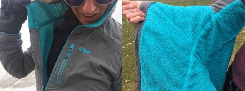 outdoor research ascendant hoody for women - our bodies could still breathe during warmer temperatures and...