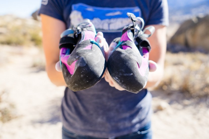 mad rock lotus - the lotus has tons of rubber on the top of the toe, making them...