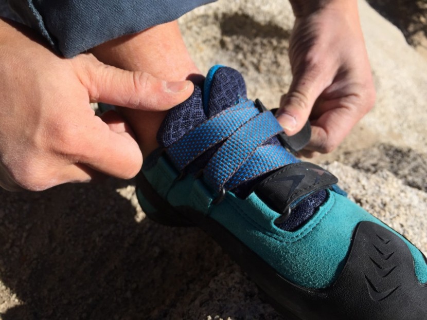 evolv kira - the velcro closure mechanism on the kira felt a bit excessive to us...