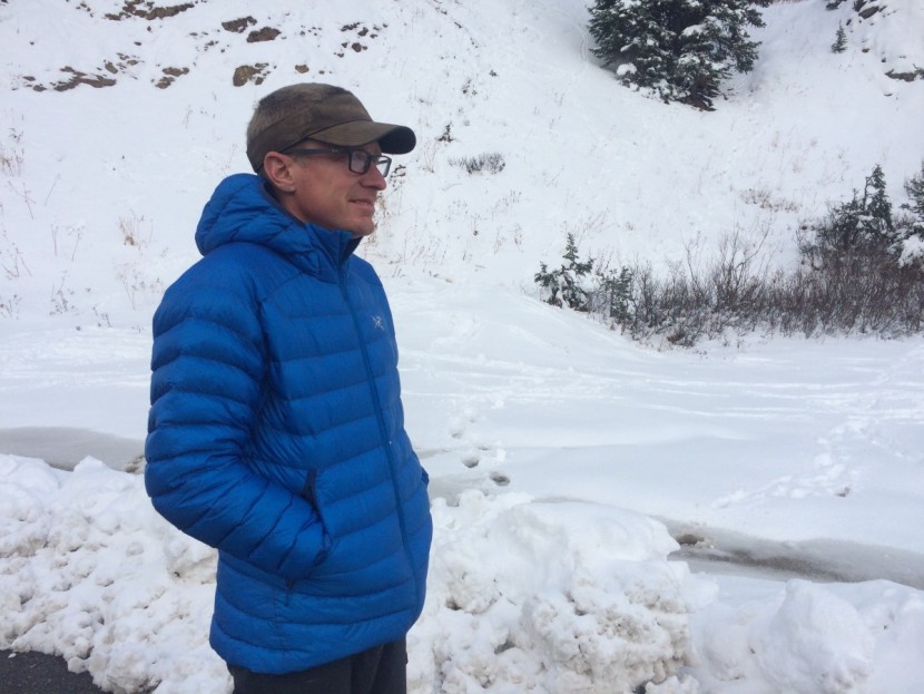 down jacket men - sewn-through baffles keep a jacket as light as possible but create...