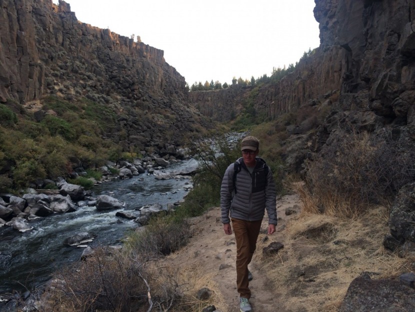 mountain hardwear stretchdown hooded - wearing the mountain hardwear stretchdown hooded on a hike to check...