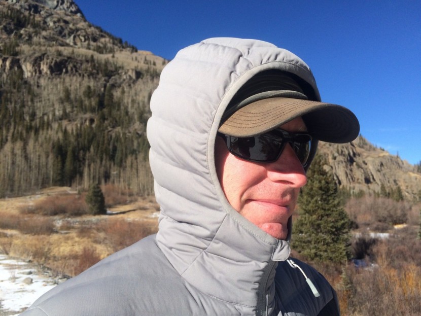 mountain hardwear stretchdown hooded - this jacket does not have a way to tighten or seal up the hood, and...