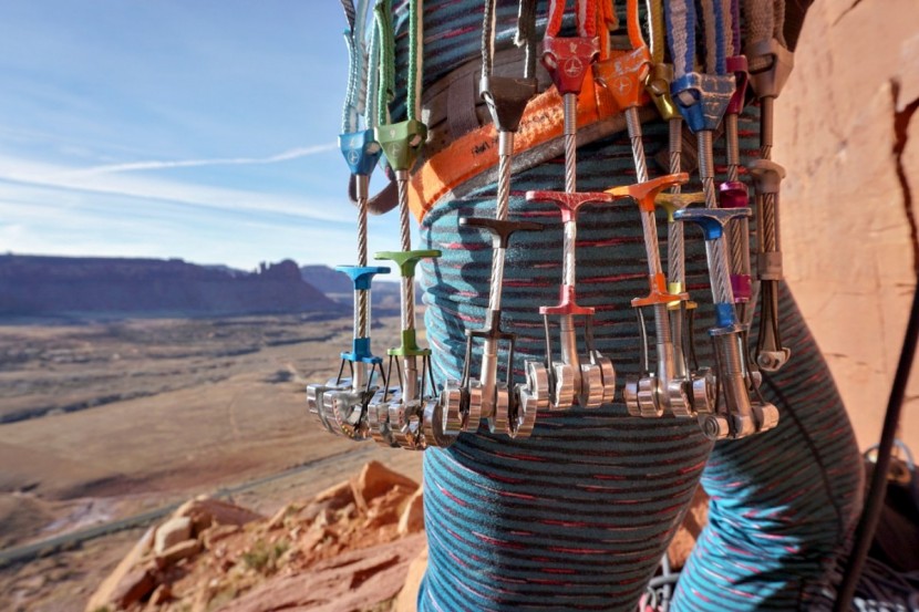 climbing cams - the metolius ultralight cams are so light that the finger-sized...