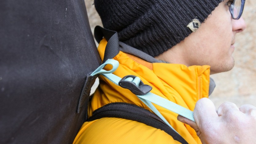 mad rock duo - load lifting straps made the duo feel more like a backpack than a...