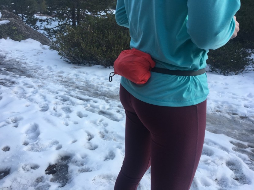 outdoor research tantrum for women - a closer look of this model&#039;s carrying system, which could be a plus...