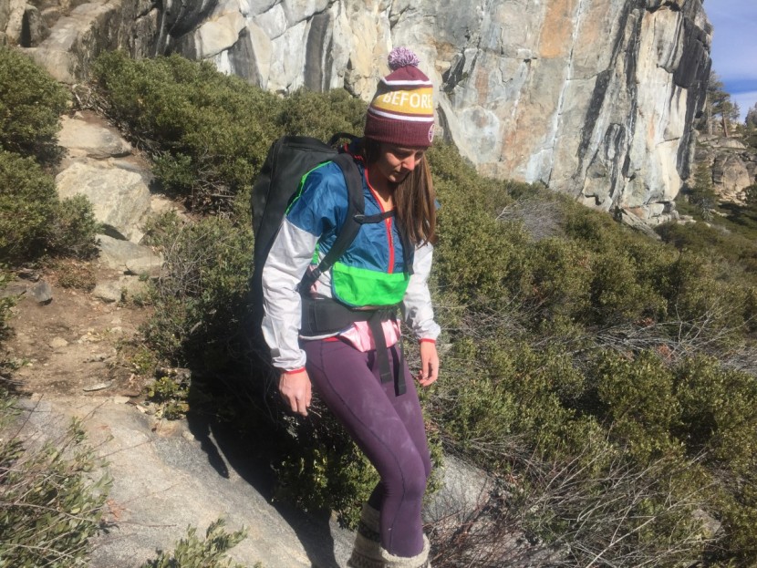 cotopaxi teca half-zip unisex - wearing a hip belt over top of the kangaroo pockets doesn&#039;t let you...