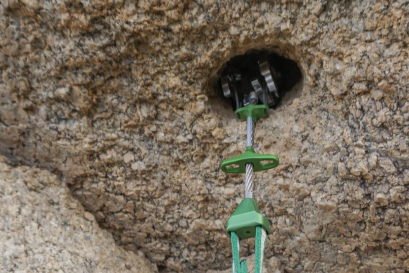 metolius ultralight master cam - these cams fit better in narrow placements than dragon cams...