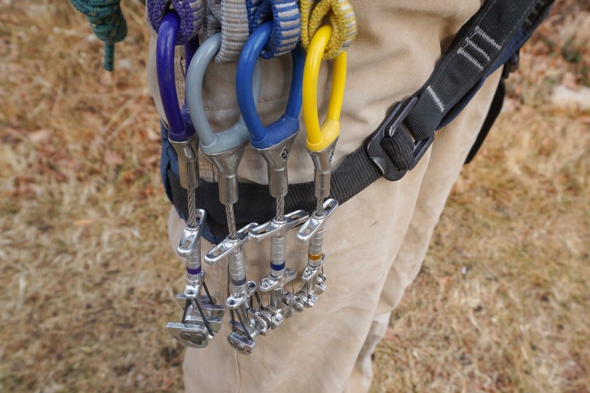 black diamond camalot x4 - the ergonomic thumb loop makes these cams great for free climbing.