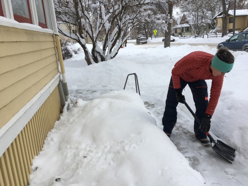 rei co-op magma 850 for women - shoveling is hard work in a cold place: a great task for the...