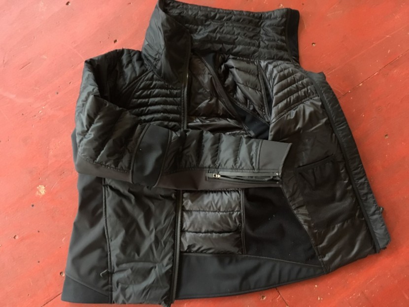 canada goose hybridge perren for women - fun varied baffling and fabric use.