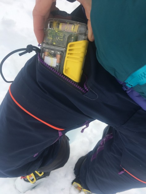 pieps dsp pro ice - this beacon is slightly larger volume than average. while not a big...