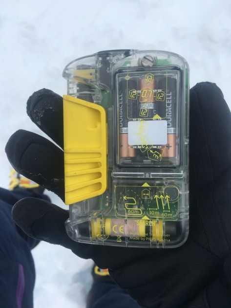 pieps dsp pro ice - the dsp ice has a clear case which we think is pretty cool and a...