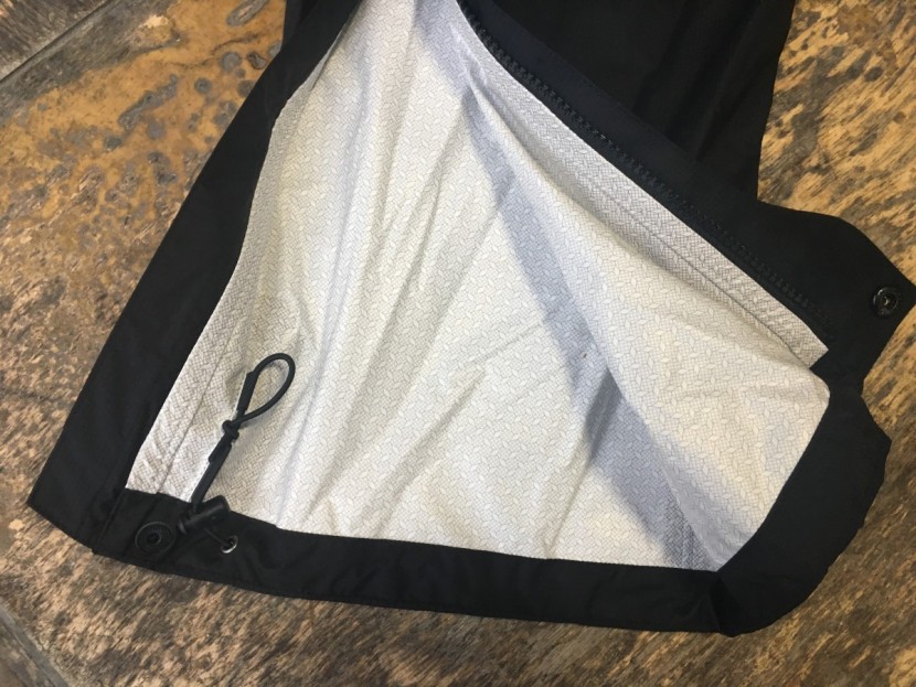 marmot precip full-zip pant for women - the cuffs have a cinching drawcord.