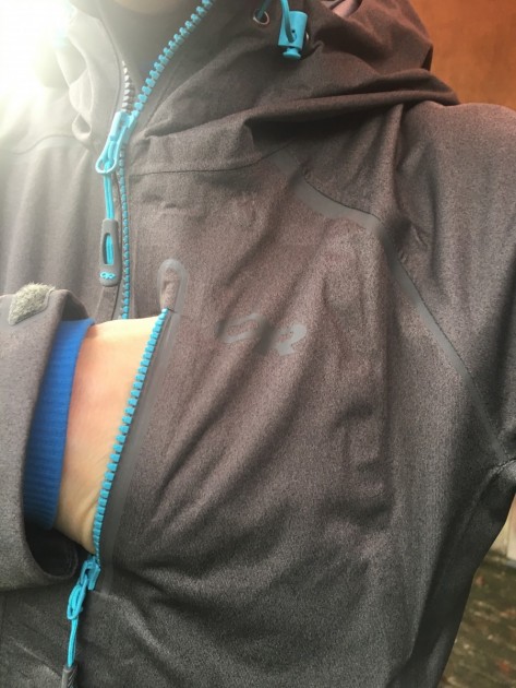 outdoor research clairvoyant - we love chest pockets, but this one was too small to get a...