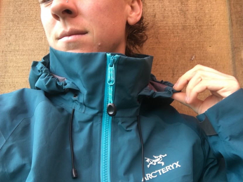 hardshell jacket womens - the high collar on the beta ar felt a little odd, but definitely...