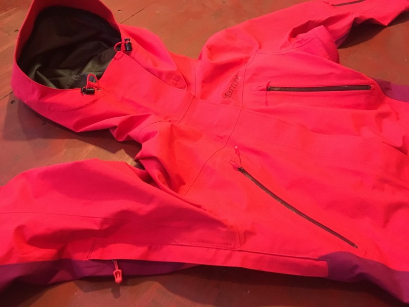 marmot spire for women - the pit zips have storm flaps instead of waterproof zippers, which...