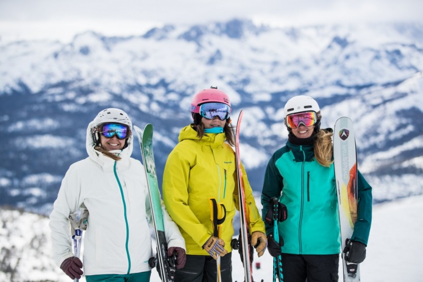 some of our dedicated ripper chicks out for a "schuss" together at...